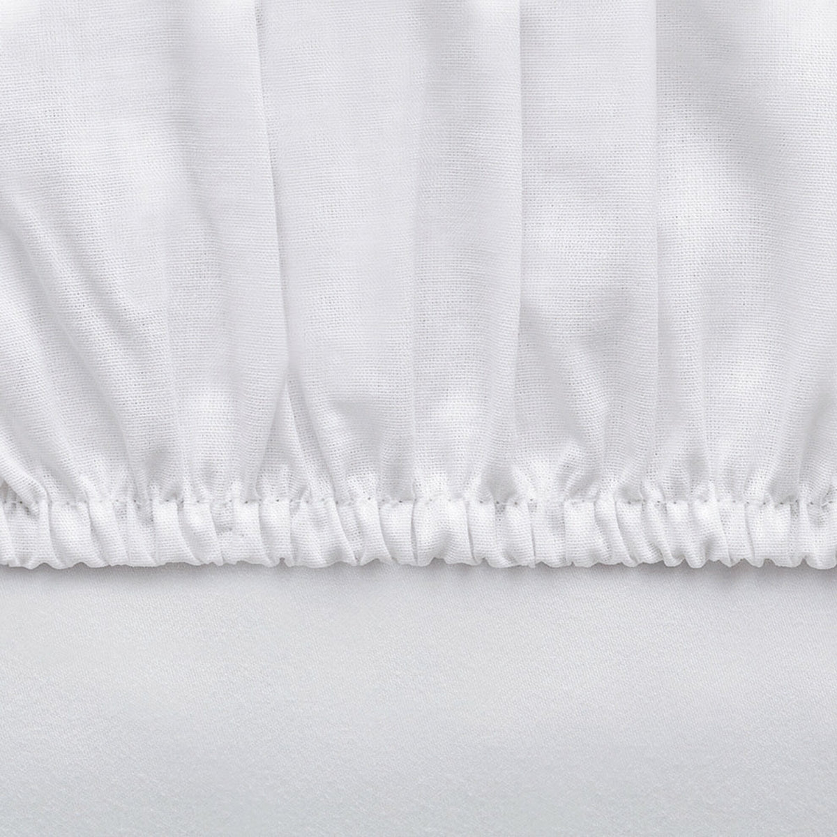 White Ranforce Single Fitted Sheet + 1 Pillowcase  100*200