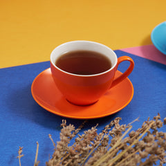 Karaca Tea Cup Set Mixed Color 6 Person