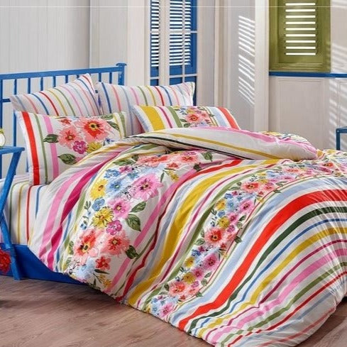 CAROLIN RANFORCE SINGLE BED LINEN SET