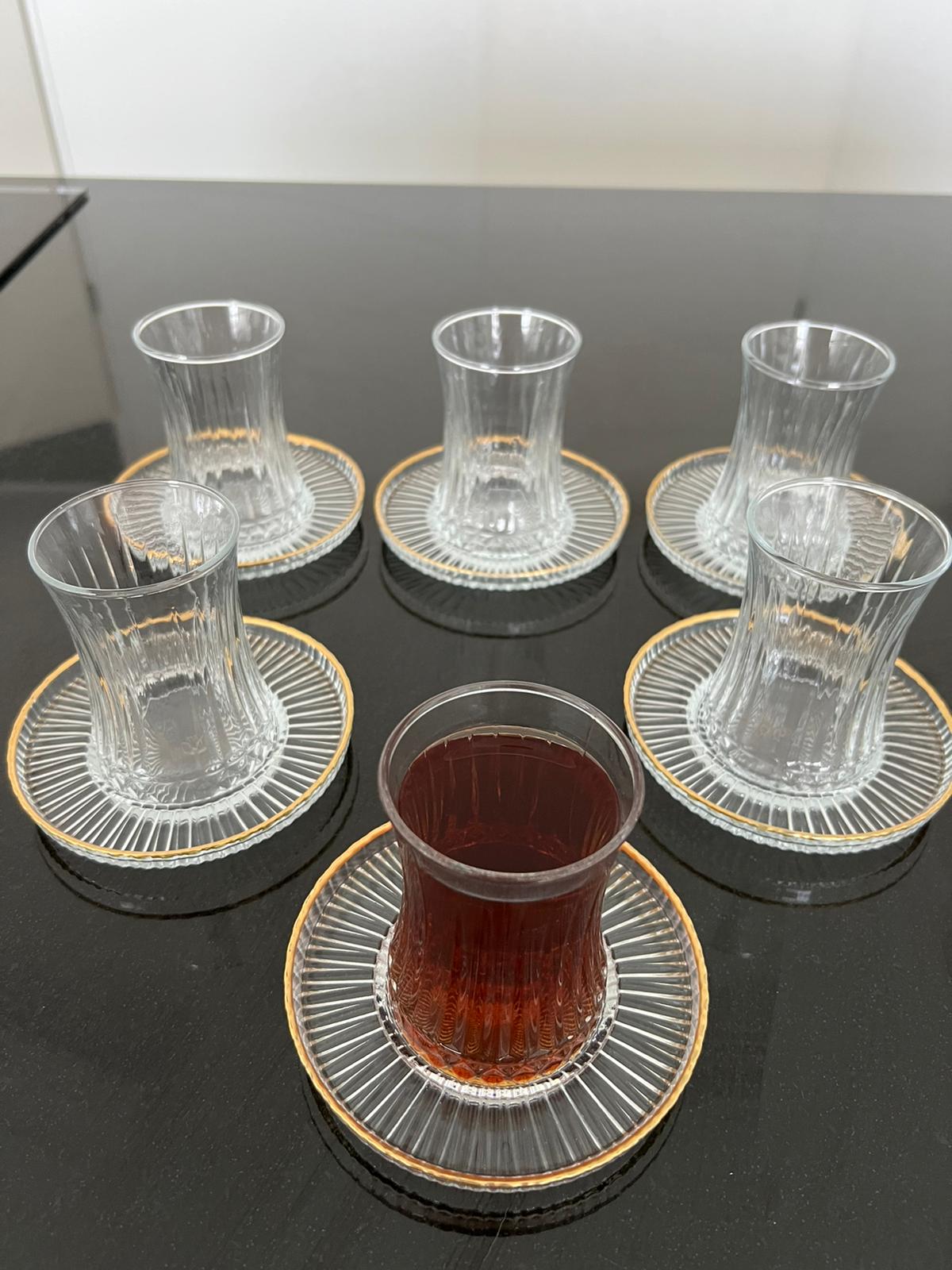 Elysia Gold Çay seti 6 Kişilik