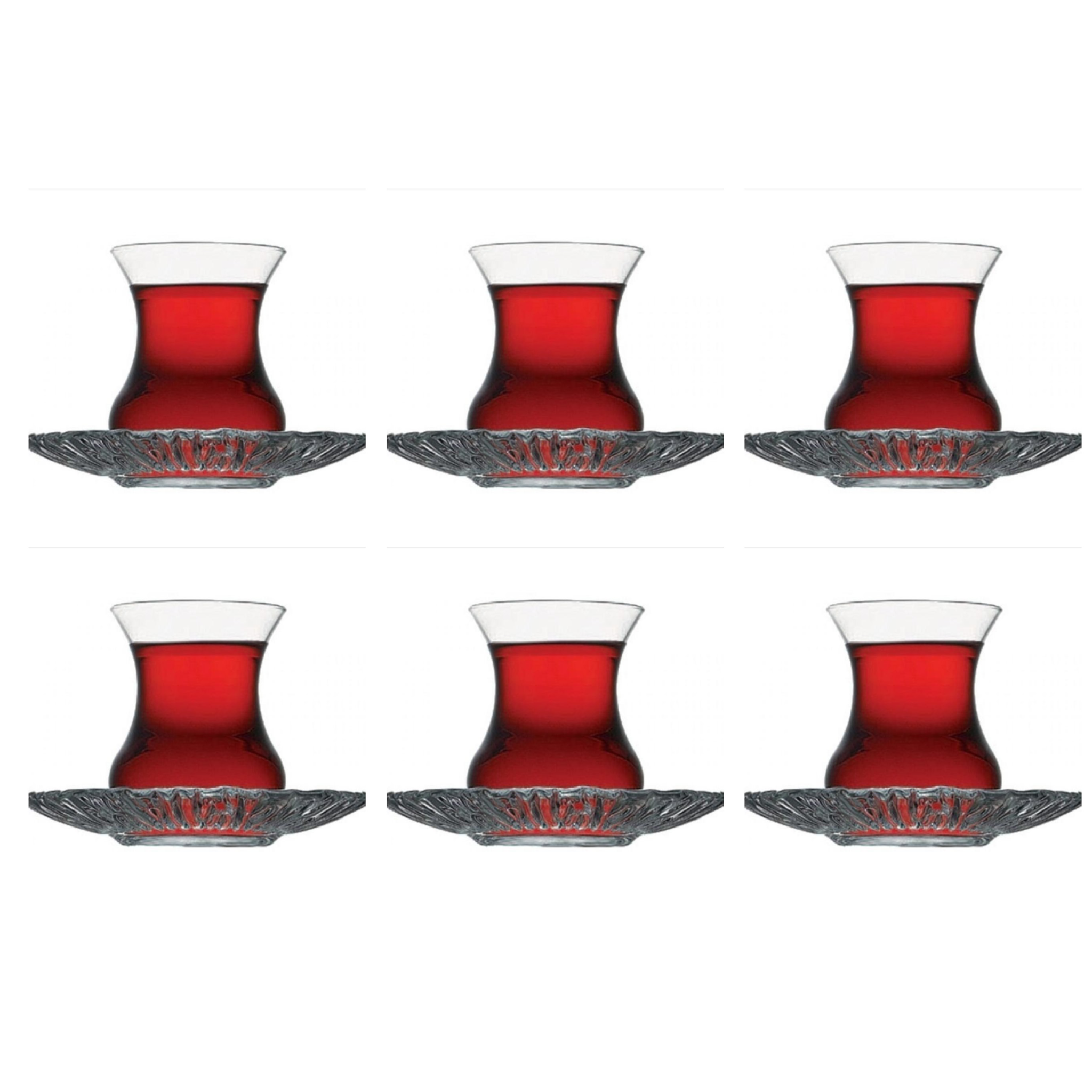 Verre à eau AURORA set de verres colorés 6 pièces - Household