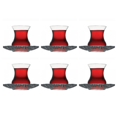 PB-95961 Paşabahçe Aurora 6 Parça Çay Bardağı Takımı