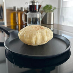 Gusseisen Pfannkuchen Pfanne 28 Cm