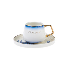 Karaca Istanbul 12 Pieces 6 Person Coffee Cup Set