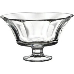 PB-51598 Paşabahçe Lotus Glass Stand Fruit Bowl