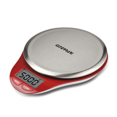 G3FERRARI Red Maddy Electronic Kitchen Scale G20082