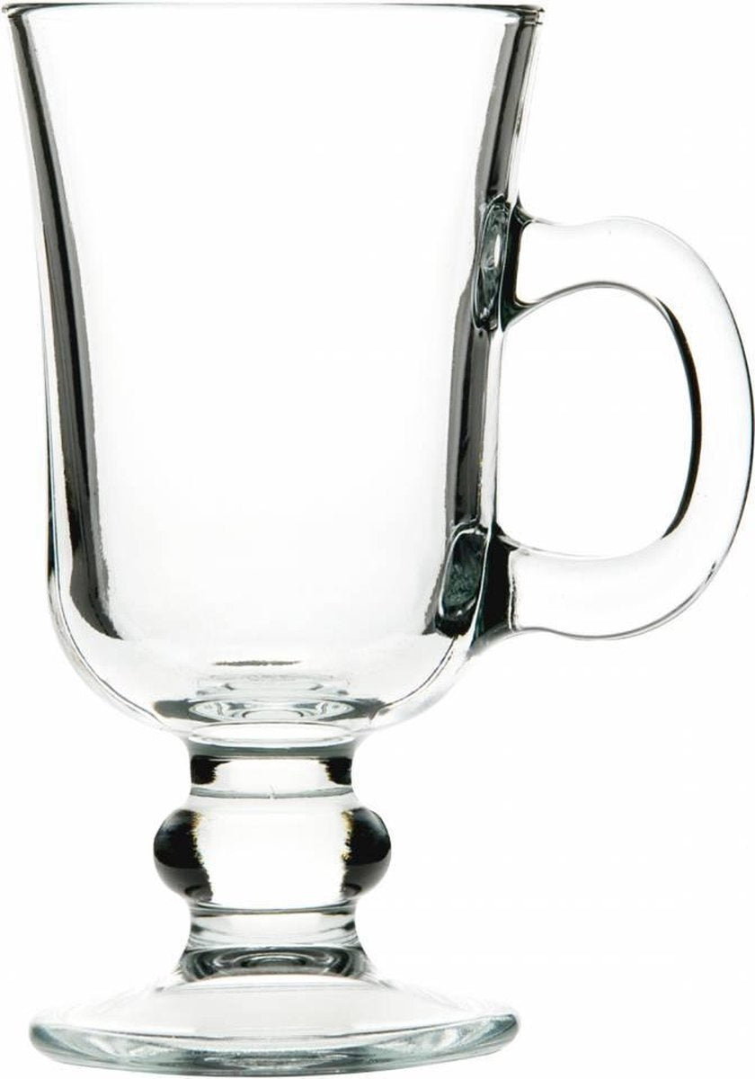 Paşabahçe İrish Coffee Cup With Handle 2Pcs