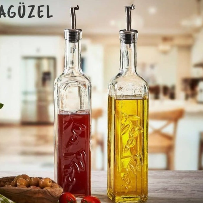 PAŞABAHÇE PORTA ACEITE CASERO 2 UDS 500ML