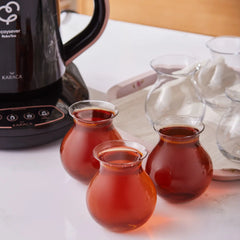 Karaca Tatlıcan from Refika Set of 6 Tea Glasses